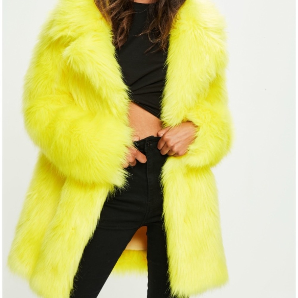 New Faux Fur Coat